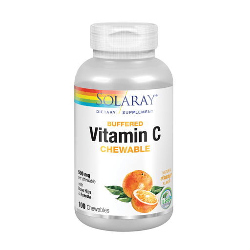 Solaray Vitamins, Minerals, Herbs & More Solaray Chewable Vitamin C Orange 500mg 100 Chews