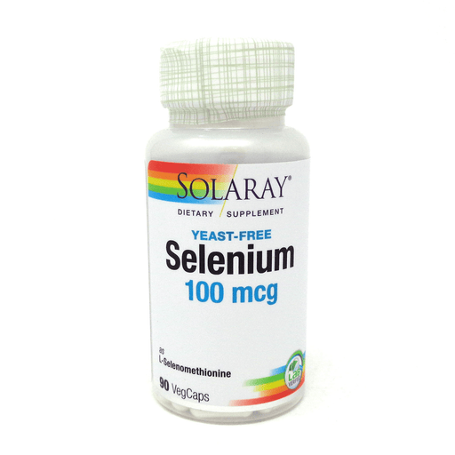 Solaray Vitamins, Minerals, Herbs & More Solaray Selenium Yeast-Free 100mcg 90 caps
