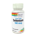 Solaray Vitamins, Minerals, Herbs & More Solaray Selenium Yeast-Free 100mcg 90 caps