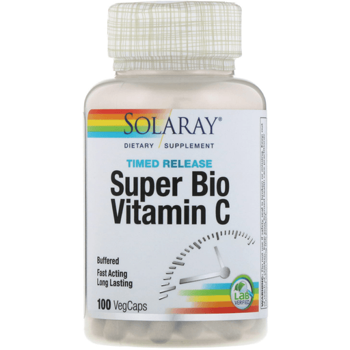Solaray Vitamins, Minerals, Herbs & More Solaray Super Bio C Buffered (Ultimate Vitamin C Formula) 1000mg 100 Caps