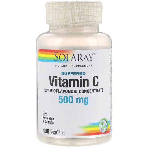 Solaray Vitamins, Minerals, Herbs & More Solaray Bio-Plex Buffered Vitamin C 500mg 100 Caps
