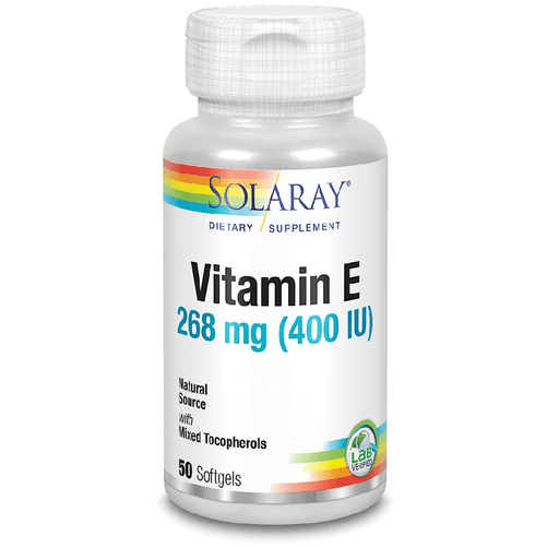 Solaray Vitamins, Minerals, Herbs & More Solaray Vitamin E 400 IU 50 Softgels