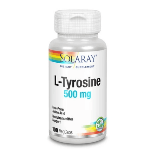 Solaray Sports Nutrition & More Solaray Free Form L-Tyrosine 500mg 50 Caps