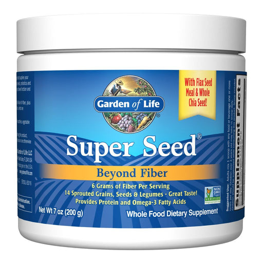 Garden of Life Vitamins, Minerals, Herbs & More Garden of Life Super Seed Beyond Fiber w/ Flax Seed 200 grams