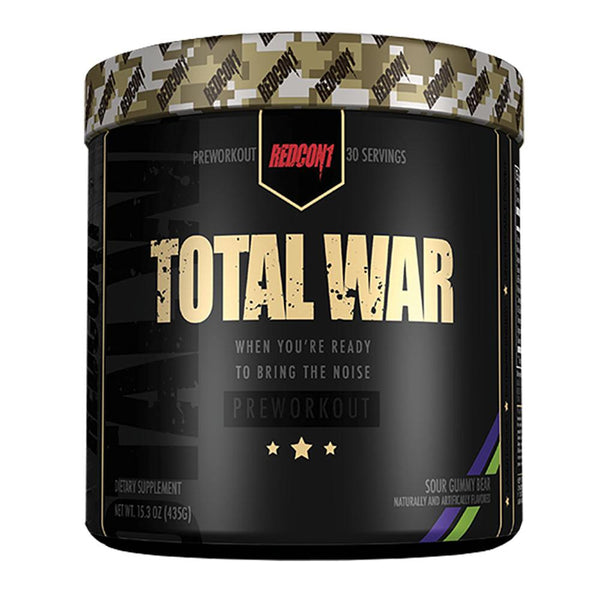 Redcon 1 Sports Nutrition & More sour gummy bear Redcon1 Total War Pre Workout 30 Servings