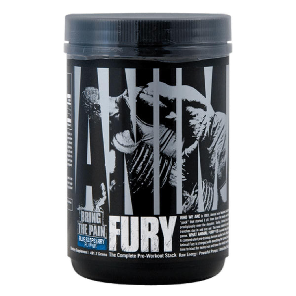 Universal Sports Nutrition & More Blue Raspberry Universal Animal Fury 30 Servings