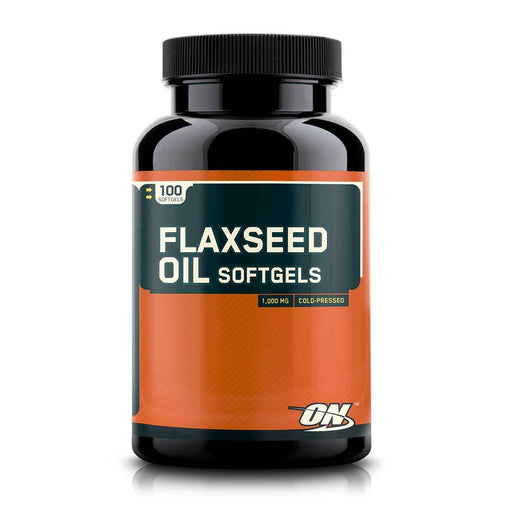 Optimum Nutrition Vitamins, Minerals, Herbs & More Optimum Nutrition Flaxseed Oil 1000mg 100 Softgels (581621841964)