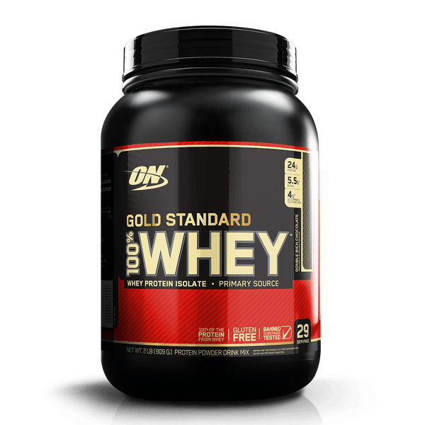 Optimum Nutrition Sports Nutrition & More Double Rich Chocolate Optimum Nutrition 100% Whey Protein Gold 1.85 / 2 Lbs