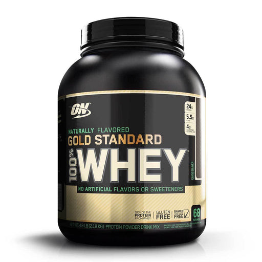 Optimum Nutrition Sports Nutrition & More Optimum Nutrition 100% Natural Whey 4.8 Lbs