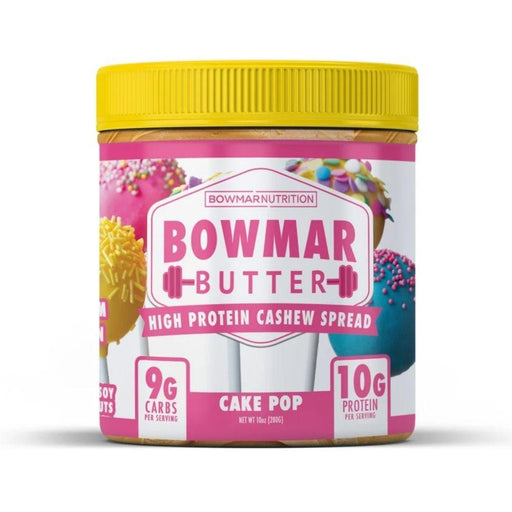 Bowmar Nutrition Foods Juices Cake Pop (Cashew) Bowmar Butter High Protein Nut Butter Spread 10oz