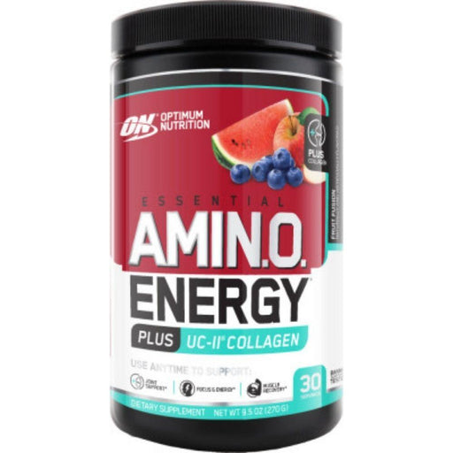 Optimum Nutrition Amino Acids Fruit Fiesta OPT Amino Energy UC-II Collagen 30 Servings (4584212037747)