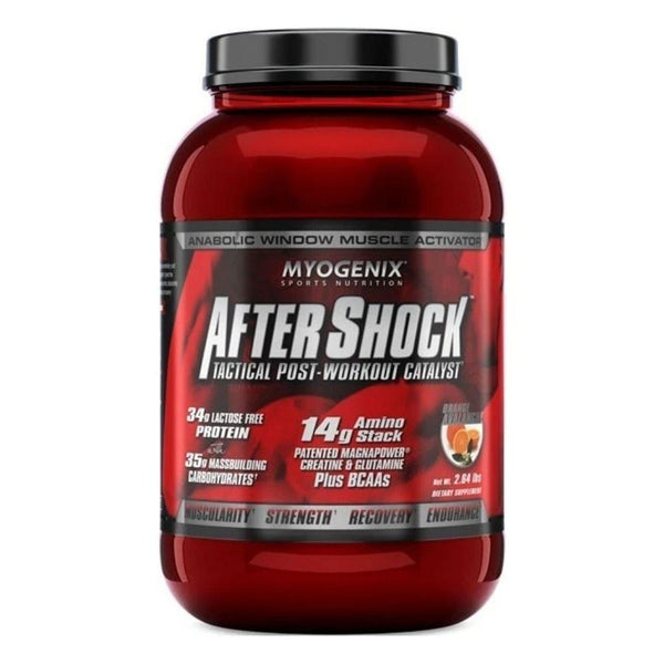 Myogenix Sports Performance Recovery Orange Avalanche Myogenix Aftershock 15 Servings