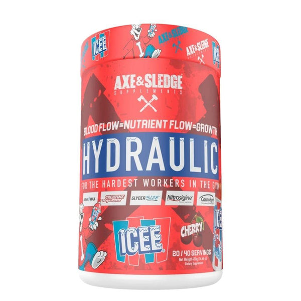 AXE & SLEDGE Sports Performance Recovery ICEE Cherry Axe & Sledge Hydraulic 40 Servings