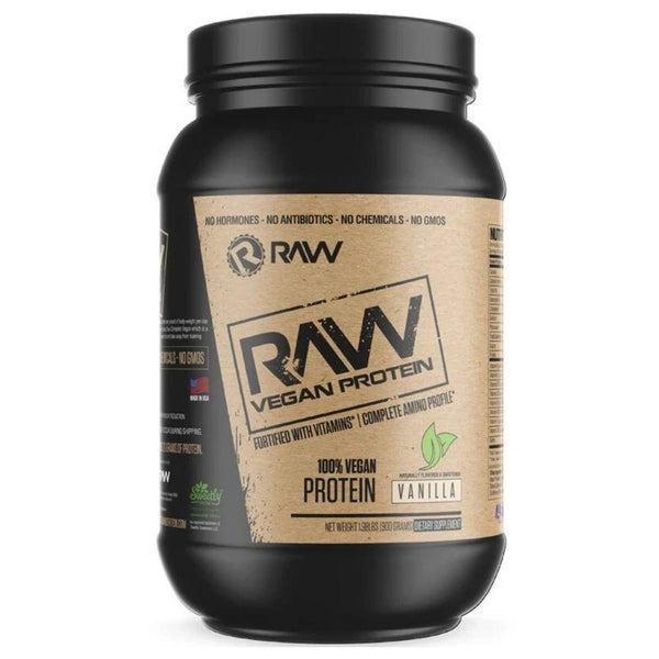 Raw Protein Powders Vanilla RAW Vegan Protein 25 Servings
