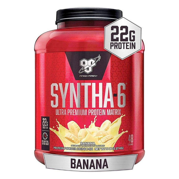 BSN Sports Nutrition & More Banana Cream BSN Syntha-6 Premium Protein 5 lbs