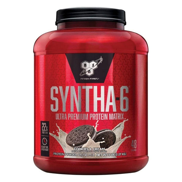 BSN Sports Nutrition & More Cookies N Cream BSN Syntha-6 Premium Protein 5 lbs