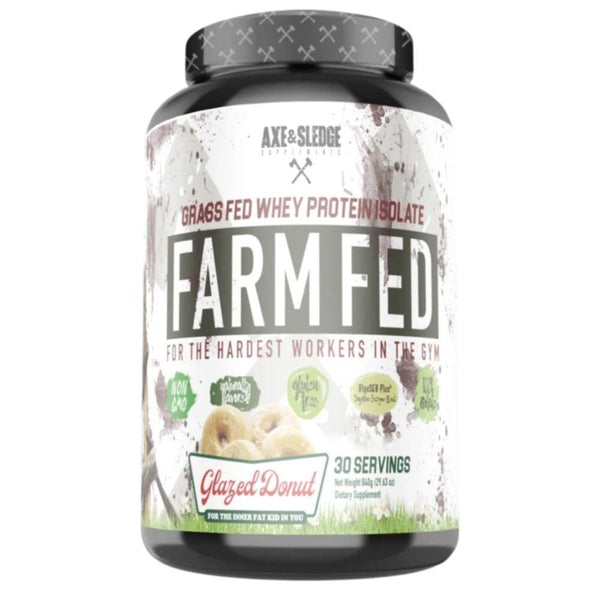 AXE & SLEDGE Protein Powders Glazed Donut Axe & Sledge Farm Fed 30 Servings