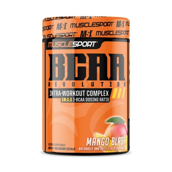Muscle Sport Amino Acids Mango Blast Muscle Sport BCAA Revolution 30 Servings