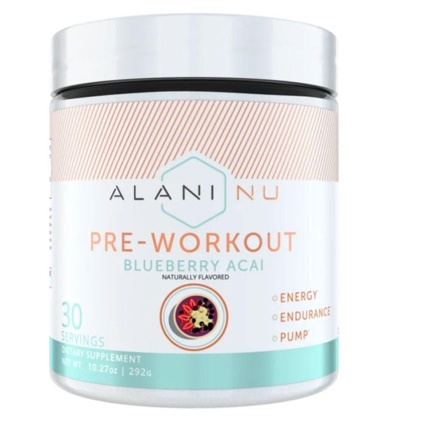 Alani Nu Sports Performance Recovery BLUEBERRY ACAI Alani Nu Pre-Workout 30 Servings (1797449154604)