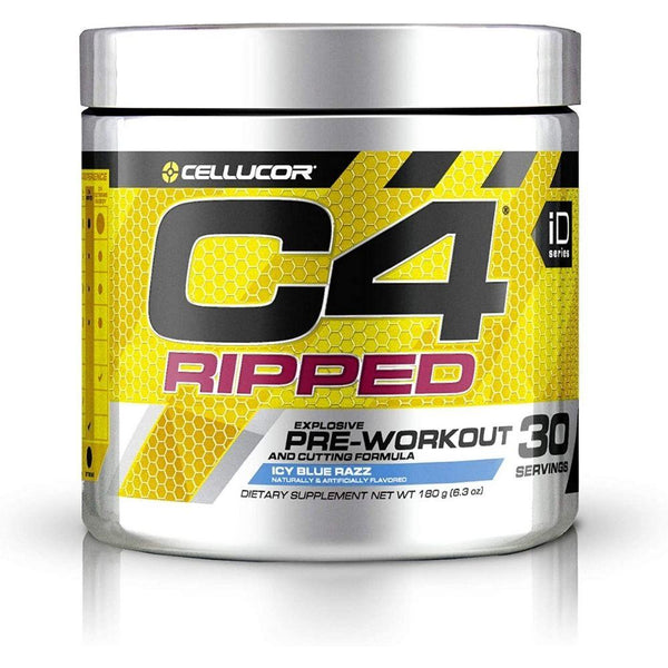 Cellucor Sports Nutrition & More Icy Blue Raz Cellucor C4 Ripped 30 Servings