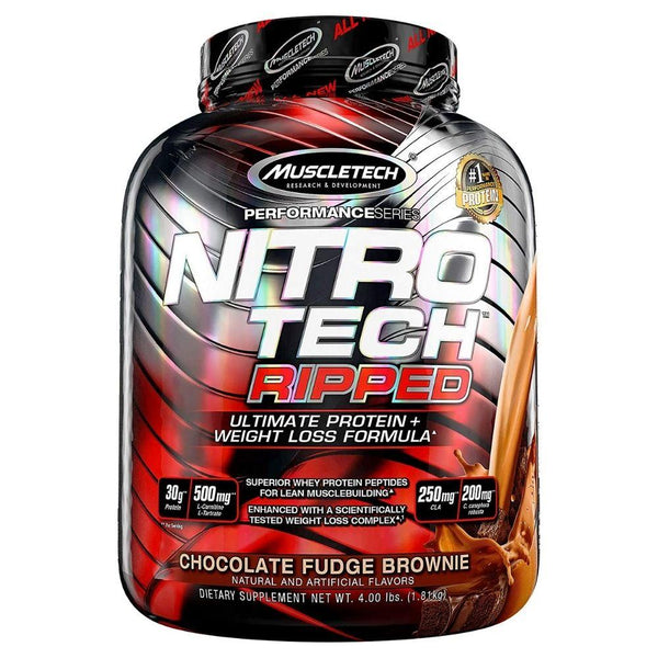 MuscleTech Protein Powders Nitro-Tech Ripped 4lbs