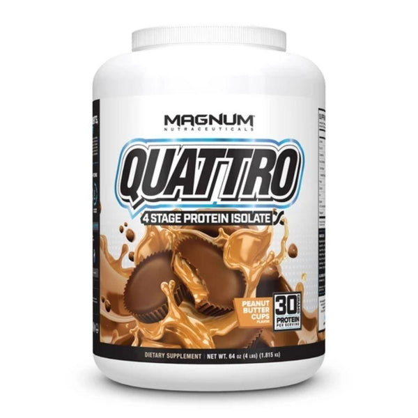 Magnum Protein Powders Peanut Butter Cups Magnum Quattro 4lb