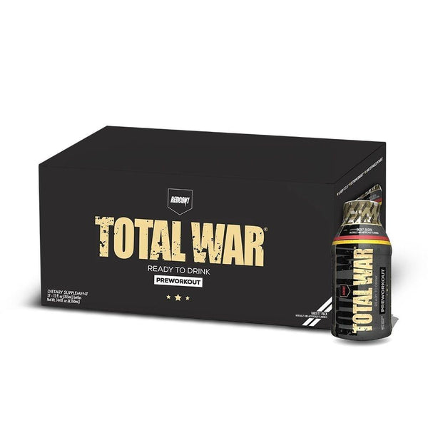 Redcon 1 Drinks Variety Redcon1 Total War Ready to Drink RTD 12/Case