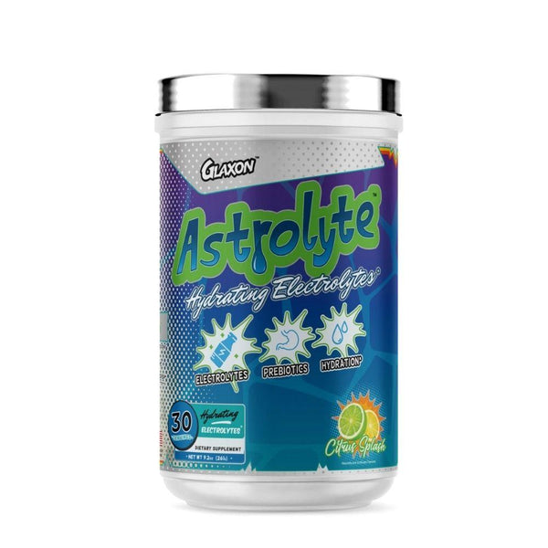 Glaxon Sports Performance Recovery Citrus Splash Glaxon Astrolyte Hydrating Electrolytes 30 Servings