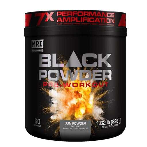 MRI Pre-Workouts Gun Powder MRI Black Powder 60 Servings