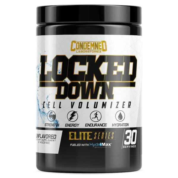 Condemned Labratoriez Sports Performance Recovery Unflavored Condemned Labz Locked Down 30 Servings