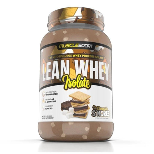 Muscle Sport Protein Powders Smores Muscle Sport Lean Whey Revolution 2lb (4394701160563)