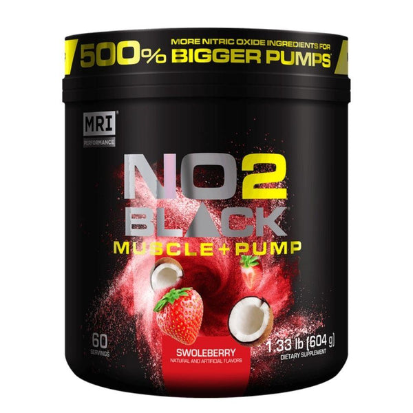 MRI Pre-Workouts Swoleberry MRI NO2 Black 60 Servings