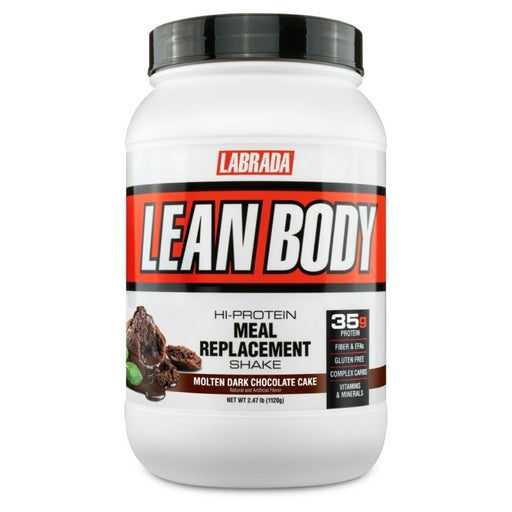 Labrada Nutrition Protein Powders Molten Dark Chocolate Cake Labrada Lean Body 2.47lb