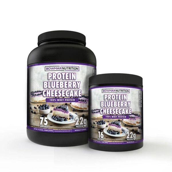 Bowmar Nutrition Protein Powders Blueberry Cheesecake Bowmar Nutrition Protein 1lb