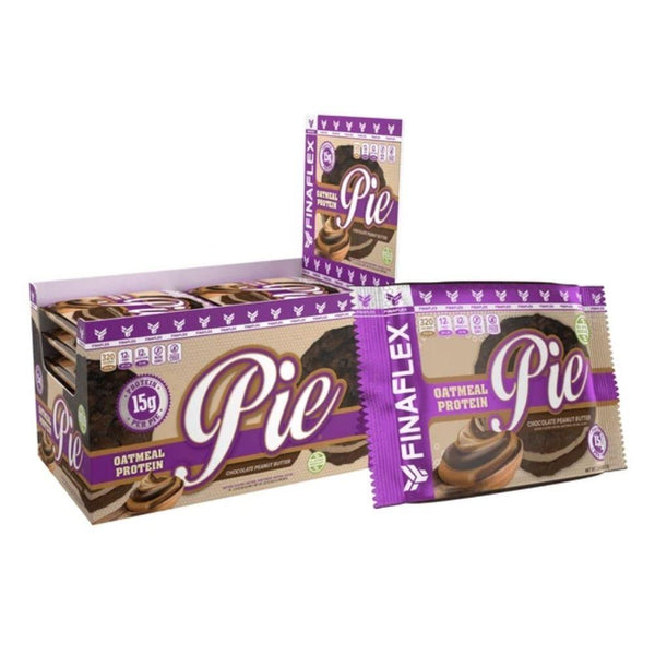 Finaflex Foods Juices Chocolate Peanut Butter FINAFLEX Oatmeal Protein Pie 10/Box
