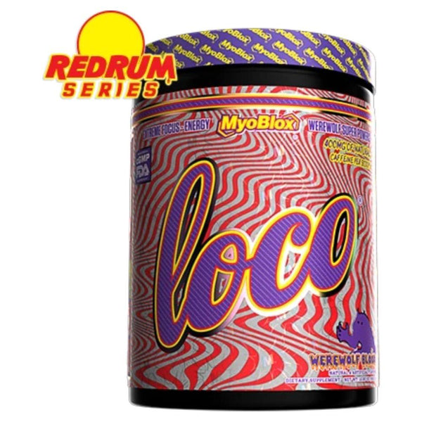MyoBlox Pre-Workouts Werewolf Blood Myoblox Loco 36 Servings