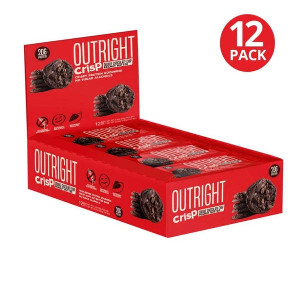 MTS Nutrition Bars Crisp Double Chocolate Chip Peanut Butter MTS Nutrition Outright Bar 12/Box
