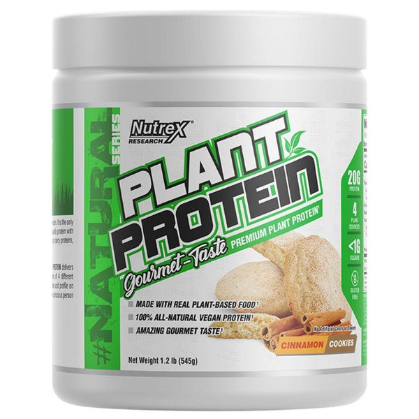 Nutrex Research Protein Powders Cinnamon Cookies Nutrex Research Plant Protein 18 Servings