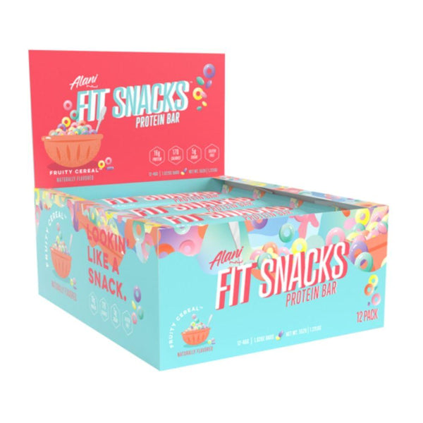 Alani Nu Bars Fruity Cereal Alani Nu Fit Snacks Protein Bars 12/Box
