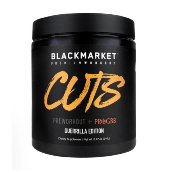 Black Market Labs Fat Burner Guerrilla Edition Blue Razz Lemonade Black Market Labs Cuts 30 Servings