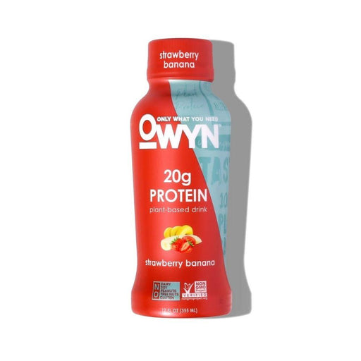 Only What You Need Drinks Strawberry Banana Only What You Need OWYN Protein Shake RTD 12/Case