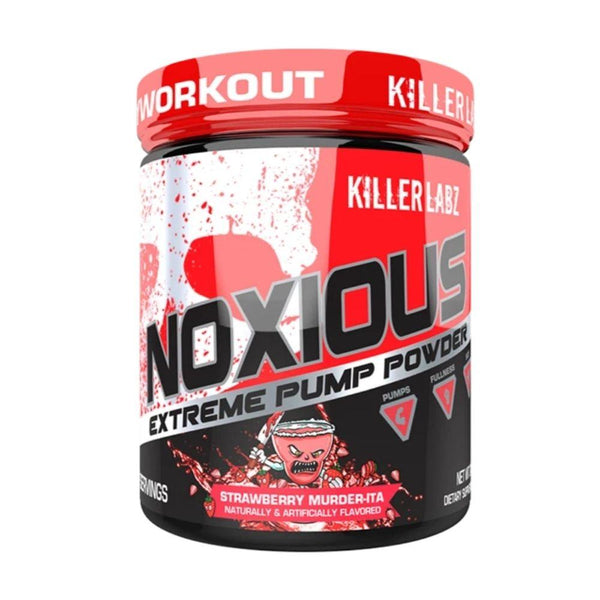 Killer Labz Nitric Oxide STRAWBERRY MURDER-ITA Killer Labz Noxious V2 240 Grams