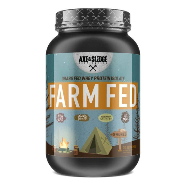 AXE & SLEDGE Protein Powders SMORES Axe & Sledge Farm Fed 30 Servings