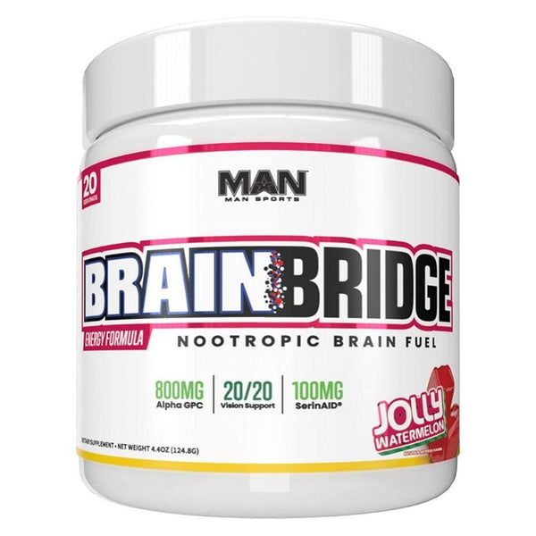 MAN Specialty Health Products Jolly Watermelon MAN Sports Brain Bridge 20 Servings