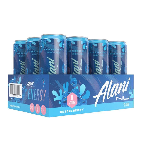 Alani Nu Drinks Breezeberry Alani Nu Energy RTD 12/Case