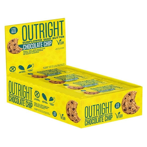 MTS Nutrition Bars Sunflower Chocolate Chip MTS Nutrition Outright Bar 12/Box