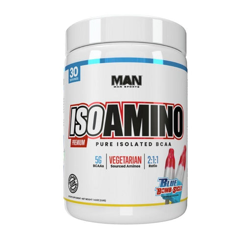 MAN Sports Nutrition & More Blue Bomb-Sicle MAN Iso-Amino 30 Servings