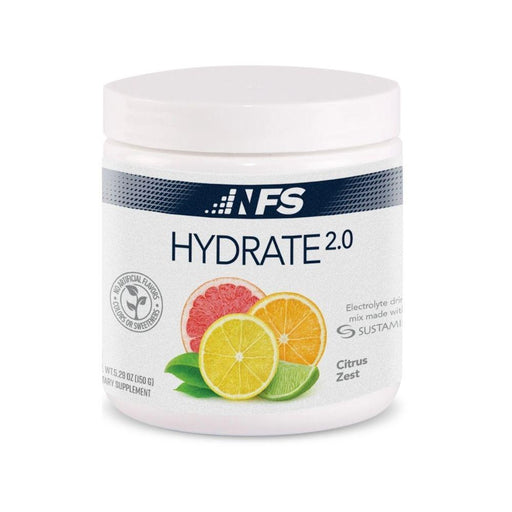 NF Sports Sports Performance Recovery Citrus Zest NF Sports Hydrate 2.0 Electrolyte Drink 30 Servings (4594502959219)