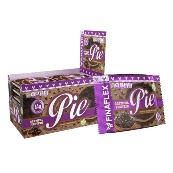 Finaflex Foods Juices Double Chocolate Chip FINAFLEX Oatmeal Protein Pie 10/Box
