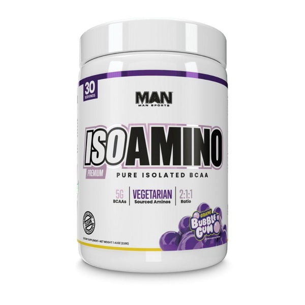 MAN Sports Nutrition & More Grape Bubble Gum MAN Iso-Amino 30 Servings